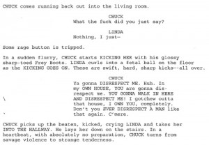 LindsayLohan.us 500x chuck kicking scene 300x208 Lindsay Lohan Inferno Script leaked pages Lindsay Lohan Pictures and videos