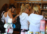 LindsayLohan.us 441ebcaef10f940de0bd0202f93844bc Lindsay Lohan   wearing a sports bra at a Coffee Bean & Tea Leaf in LA 07/09/10 Lindsay Lohan Pictures and videos