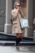 LindsayLohan.us 61ea23e2d1a7cb1467ac3e73701c9420 Lindsay Lohan, leggy in knee high socks shopping in Soho   9/May/12  Lindsay Lohan Pictures and videos