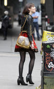 LindsayLohan.us 6774eafb40fff03f817e784502df384a Lindsay Lohan, leggy in knee high socks shopping in Soho   9/May/12  Lindsay Lohan Pictures and videos