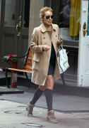 LindsayLohan.us 6df06c930fe788bba614cecc7d77453f Lindsay Lohan, leggy in knee high socks shopping in Soho   9/May/12  Lindsay Lohan Pictures and videos