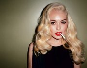 LindsayLohan.us 741b9565fb8ee9b75b2d63bed685f2b4 Lindsay Lohan | By Terry Richardson for Love Magazine Spring/Summer 2012 Lindsay Lohan Pictures and videos