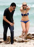 LindsayLohan.us 767a49624528eb1b7f26d37fc67c7f57 Lindsay Lohan   In Bikini on Miami Beach BOOB Slip   May 23,2011 Lindsay Lohan Pictures and videos