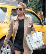 LindsayLohan.us 9289f920eac4ee7fd6beb038d8981339 Lindsay Lohan, leggy in knee high socks shopping in Soho   9/May/12  Lindsay Lohan Pictures and videos