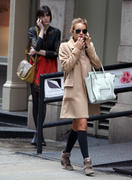 LindsayLohan.us b16c6d55772270122581135d65170bae Lindsay Lohan, leggy in knee high socks shopping in Soho   9/May/12  Lindsay Lohan Pictures and videos